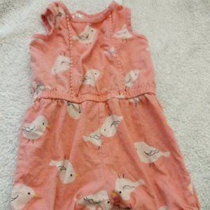 Baby girl Carters 18 months birdy design
